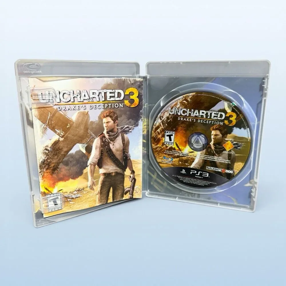 Sony PlayStation 3 (PS3) - Uncharted 3; Drake’s Deception - Original Owner - VG
